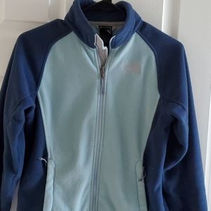 North face blue fleece
